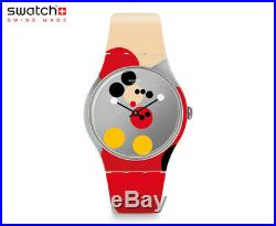 Swatch X Damien Hirst Watch Mirror Spot Mickey Mouse Limited Edition 19999 90th