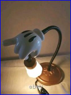 TOKYO Disneyland Disney Interior Light Mickey Mouse Hand Room lamp stand Shine
