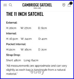 The Cambridge Satchel Disney Mickey Mouse Vintage Very Rare 11 Limited Edition The Cambridge Satchel Disney Mickey Mouse Vintage Very Rare 11 Limited Edition