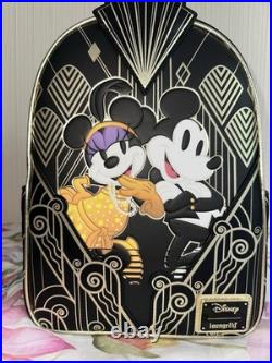 The Great Gatsby Mickey And Minnie Mouse Disney Limited Loungefly BNWT SOLD OUT