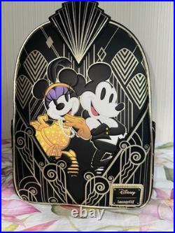 The Great Gatsby Mickey And Minnie Mouse Disney Limited Loungefly BNWT SOLD OUT