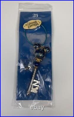 Tokyo Disney 25th Anniversary Key Disney World Mickey Mouse Blue Walt Disney