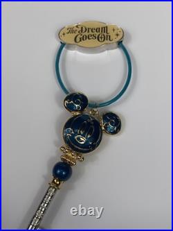 Tokyo Disney 25th Anniversary Key Disney World Mickey Mouse Blue Walt Disney