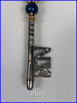 Tokyo Disney 25th Anniversary Key Disney World Mickey Mouse Blue Walt Disney