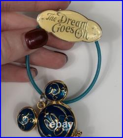 Tokyo Disney 25th Anniversary Key Disney World Mickey Mouse Blue Walt Disney