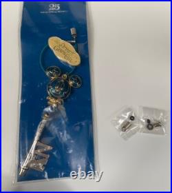 Tokyo Disney 25th Anniversary Key Disney World Mickey Mouse Blue Walt Disney