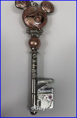 Tokyo Disney 25th Anniversary Key Disney World Mickey Mouse Pink Walt Disney