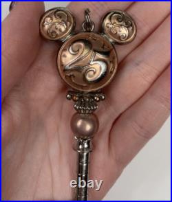 Tokyo Disney 25th Anniversary Key Disney World Mickey Mouse Pink Walt Disney