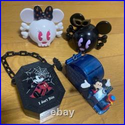 Tokyo Disney Resort Halloween Mickey Mouse Snack Case Souvenir 4 Pieces Set Used Tokyo Disney Resort Halloween Mickey Mouse Snack Case Souvenir 4 Pieces Set Used