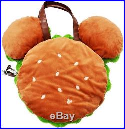 Tokyo Disney Resort Mickey Mouse Hamburger tote bag backpack shoulder 3way NEW