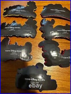 Tokyo Disneyland Tokyo Disney Resort 7x shaped magnets FULL SET SOLD OUT