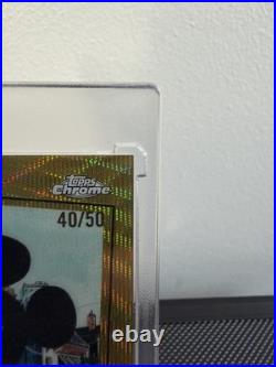 Topps Chrome Disney Mickey Mouse 2026 MSSP-3 Gosh! Serial #40/50