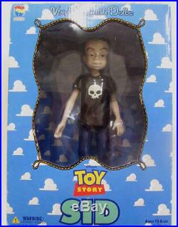 VCD Sid Toy Story Vinyl Collectible Dolls Disney Pixar Medicom Toy Used F/S