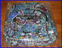 VERA BRADLEY DISNEY Backpack Mickey & Minnie Mouse Paisley Celebration Campus
