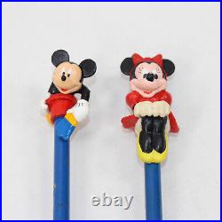 VINTAGE Original Disney Mickey & Minnie Mouse Pencil Bundle Collectable