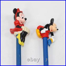 VINTAGE Original Disney Mickey & Minnie Mouse Pencil Bundle Collectable
