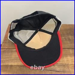 VTG 80s Disney Mickey Mouse 3 Stripe Trucker Mesh Foam Hat Promo Golf RARE! OSFA