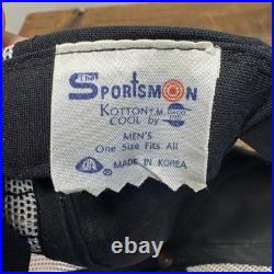 VTG 80s Disney Mickey Mouse 3 Stripe Trucker Mesh Foam Hat Promo Golf RARE! OSFA