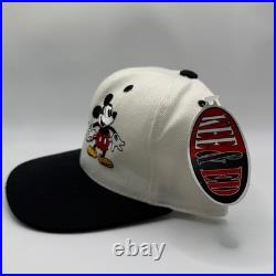 VTG 90s Nike Disney Mickey Mouse Kee and Ed Custom Embroidered Snapback Hat NWT