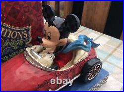 V Rare Disney Tradition Mickey Mouse'roadster Mickey' 6.5 Boxed