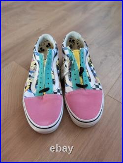 Vans Size 6 Disney Mickey Mouse 80s Trainers Old Skool Trainers Checkerboard
