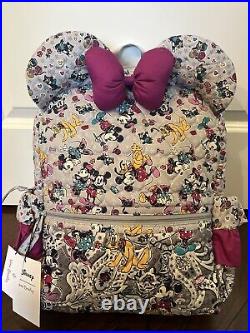 Vera Bradley Disney MICKEY MOUSE PICCADILLY PAISLEY Minnie Mouse Backpack EXACT