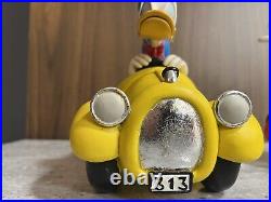 Very Rare Disney Mickey Mouse/Donald Duck in Cars Vintage 2000 Resin Figure