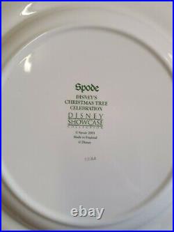 Very Rare Spode Christmas tree'Disney' Mickey Mouse Characters 9 inch Plate