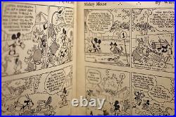 Very Rare Walt Disney Mickey Mouse Book No 1 Circa 1931/32