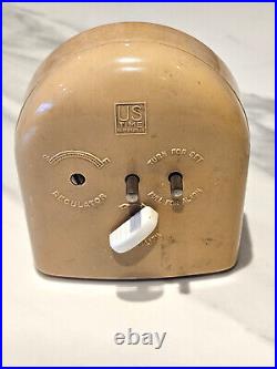 Vintage 1949 MICKEY MOUSE Walt Disney Ingersoll US Time Corp Alarm Clock Working