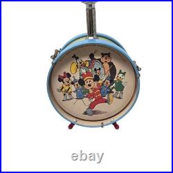 Vintage 1950's Walt Disney Mickey Mouse Club Desktop Lamp No Shade