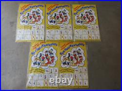 Vintage 1970's Storeys Disney Mickey Mouse Wall Sticker Sheet Set, Memorabilia