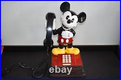 Vintage 1976 Disney The Mickey Mouse Phone ATC Touch Tone Landline