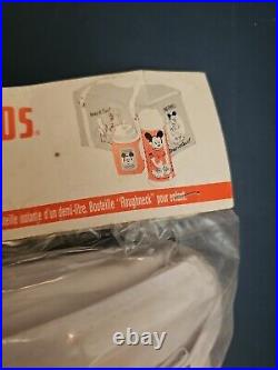 Vintage 1987 New Sealed Walt Disney Mickey Mouse Thermos Flask Cool Bag Sas See Vintage 1987 New Sealed Walt Disney Mickey Mouse Thermos Flask Cool Bag Sas See