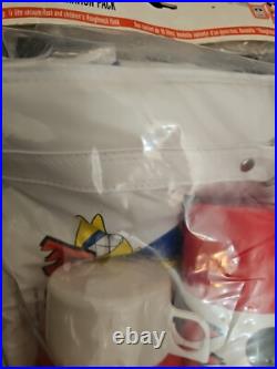 Vintage 1987 New Sealed Walt Disney Mickey Mouse Thermos Flask Cool Bag Sas See Vintage 1987 New Sealed Walt Disney Mickey Mouse Thermos Flask Cool Bag Sas See
