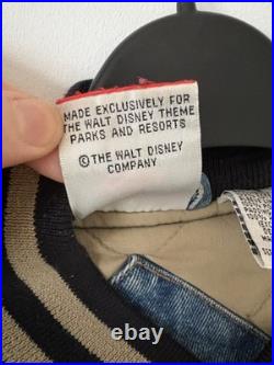 Vintage 1990's Walt Disney Mickey Mouse Varsity Jacket- Size S