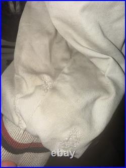 Vintage 90's Disney Mickey Mouse 1928 Varsity Bomber Jacket Denim L-XL