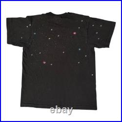 Vintage 90s Disney Fantasia AOP T Shirt Size L Mickey Mouse All Over Print Rare