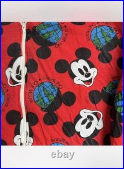 Vintage 90s Disney Mickey Mouse Reversible Jacket