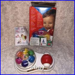 Vintage BOXED 1986 Mattel Disney Color Spin Mickey Mouse Spinning Baby 1980s Toy