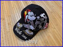 Vintage Chicago White Sox Snapback Hat Cap MLB Disney Big Logo Mickey Mouse 1992