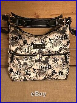 Vintage Disney Dooney Bourke Mickey Mouse Comic Satchel Purse Handbag Hobo
