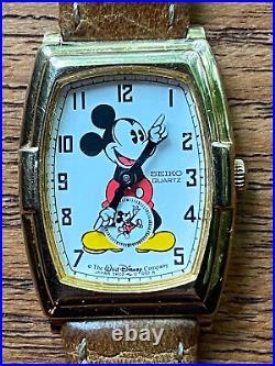 Vintage Disney Mickey Mouse 3 Piece Lot Ingersoll 1940s & Seiko