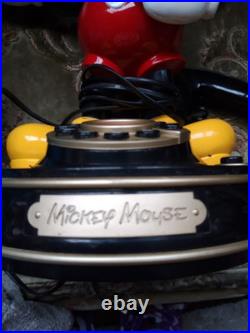 Vintage Disney Mickey Mouse Animated Talking Phone Mybelle Collectors