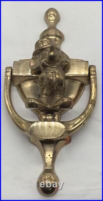 Vintage Disney Mickey Mouse Brass Door Knocker Vintage Disney Mickey Mouse Brass Door Knocker