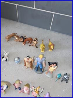 Vintage Disney Mickey Mouse & Co Figurines Job Lot Bullyland Hand Painted & more