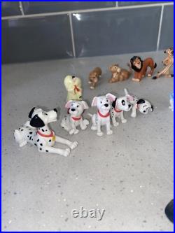 Vintage Disney Mickey Mouse & Co Figurines Job Lot Bullyland Hand Painted & more