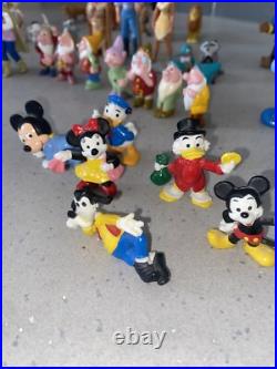 Vintage Disney Mickey Mouse & Co Figurines Job Lot Bullyland Hand Painted & more