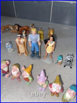 Vintage Disney Mickey Mouse & Co Figurines Job Lot Bullyland Hand Painted & more