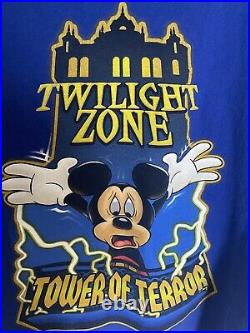 Vintage Disney Mickey Mouse Disney World Rare Blue Tshirt